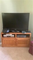 Sony TV & Entertainment Cabinet w/ All Electronics