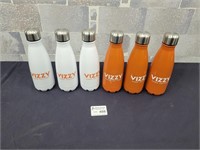 6 New water bottles