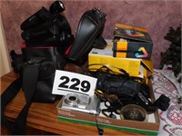 VIDEO & OTHER CAMERA LOT