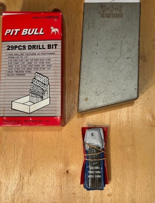 More Drill Bits, Pit Bull and Drillex