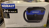 Kobalt cordless wet/dry vacuum (tool only)