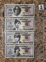 THE BEATLES LEGEND SERIES USA FAKE FEDERAL NOTES