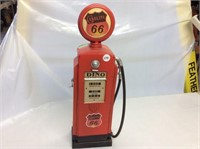 Decorative Gas Pump Gasoline 66 Dino, 17"