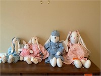 Floppy Ear Bunny Dolls (5)