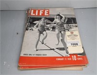 (6) 1930S LIFE MAGAZINES