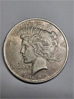 1923 Peace Silver Dollar Coin