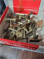 Vtg. Window lock parts brass