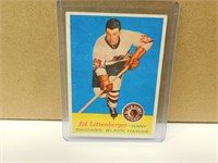 1957-58 Topps e.C Litzenberger #26 Hockey Card