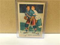 1953-54 Parkhurst Aldo Guidolin #66 Hockey Card