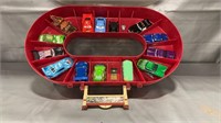 Disney Cars Carrying case with 14 cars