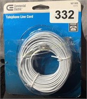 Commercial Electric Telephone Line Cord