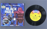 Walt Disney Black Hole Book with Record