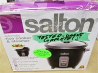 Salton Automatic Rice Cooker ~ Stainless Steel