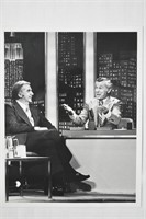 Johnny Carson & Ed McMahon 8 x 10 Photo