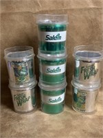 Seven Vintage Salem Tumblers 4.5" tall