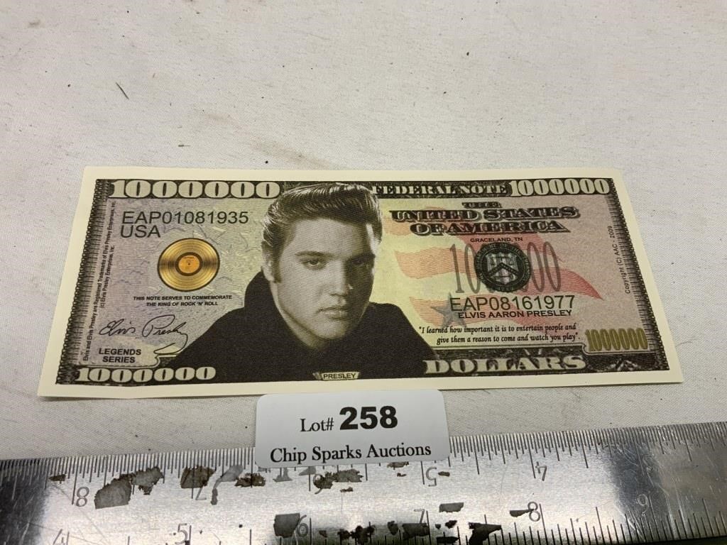 Elvis Presley Souvenir Dollar