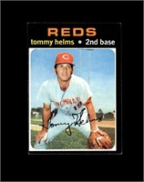1971 Topps #272 Tommy Helms VG to VG-EX+