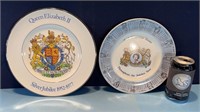 Pair of Queen Elizabeth II Collector plates