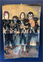 1990/1981 2-sided Kiss poster 20x30in