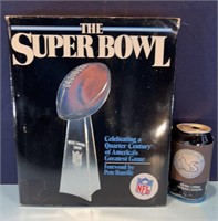 Autographed Larry Csonka NFL Super Bowl Hardcover
