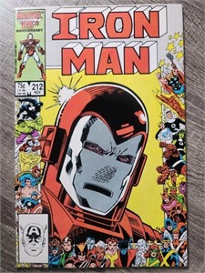 Iron Man #212 (1986) MARVEL 25th ANN COVER