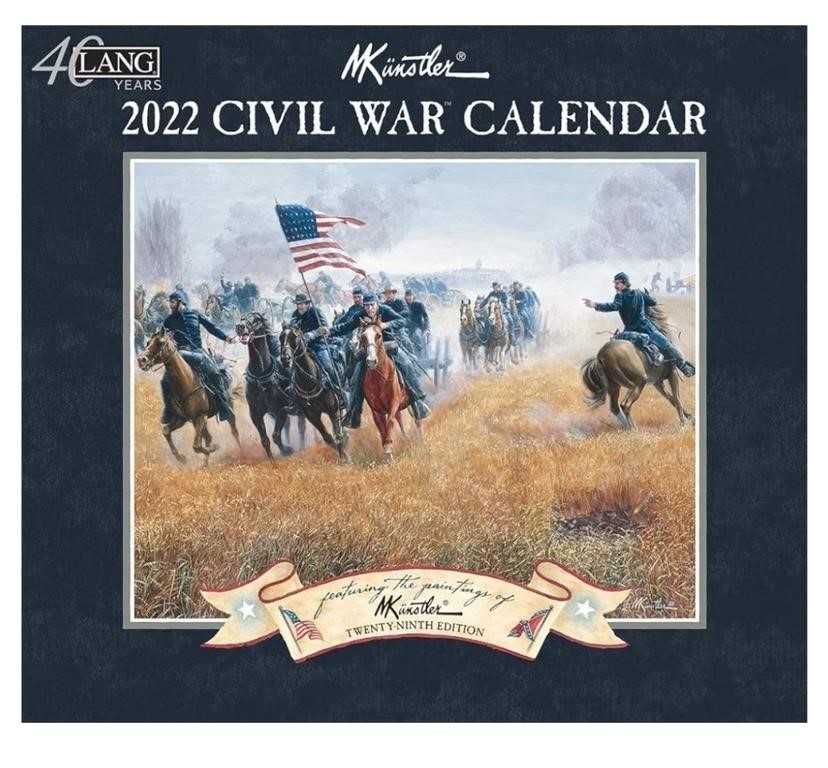 Lang Civil WAR 2022 Wall Calendar