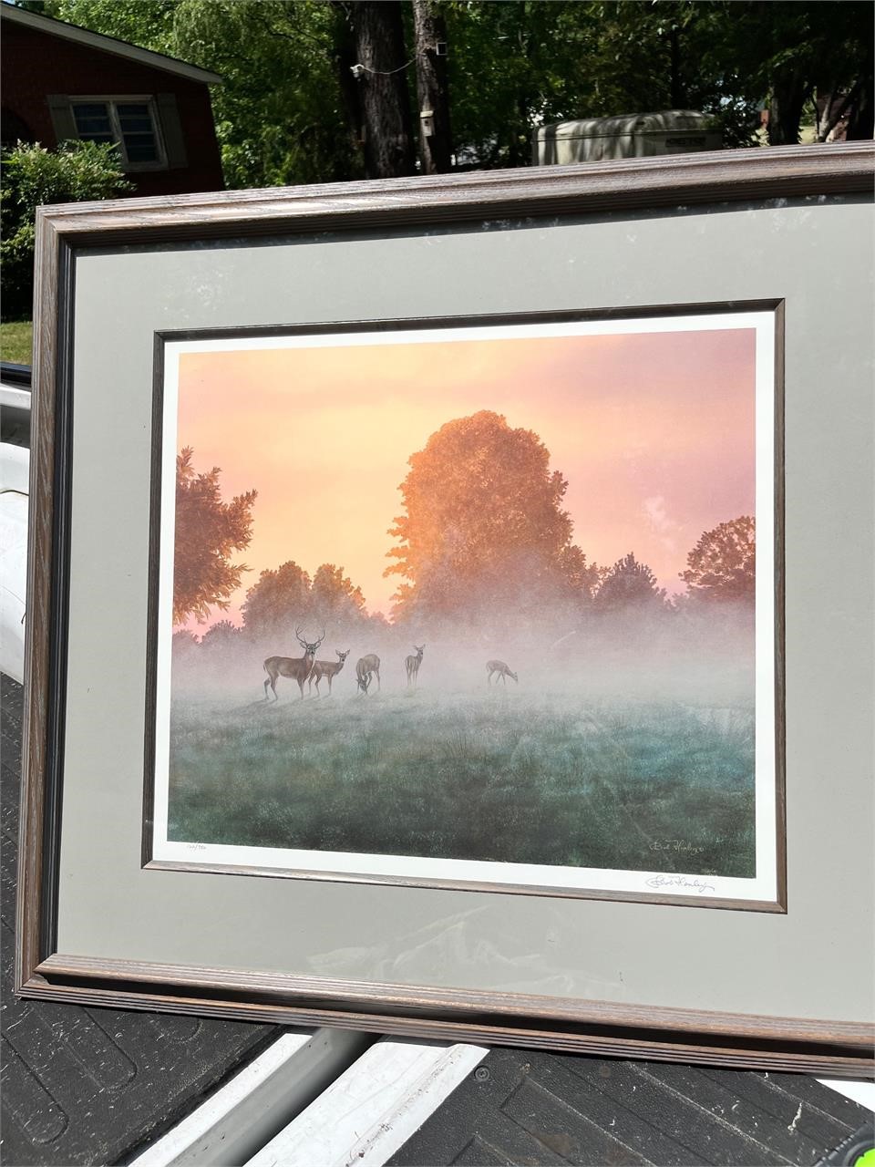 Bob Henley "Misty Morning" Signed and Numbered Art
