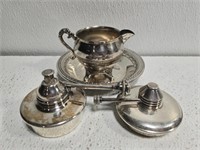 Estate lot of silver plated pieces