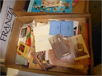 Vintage papers, booklets & photos