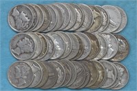 44 - Mercury 90% Silver Dimes