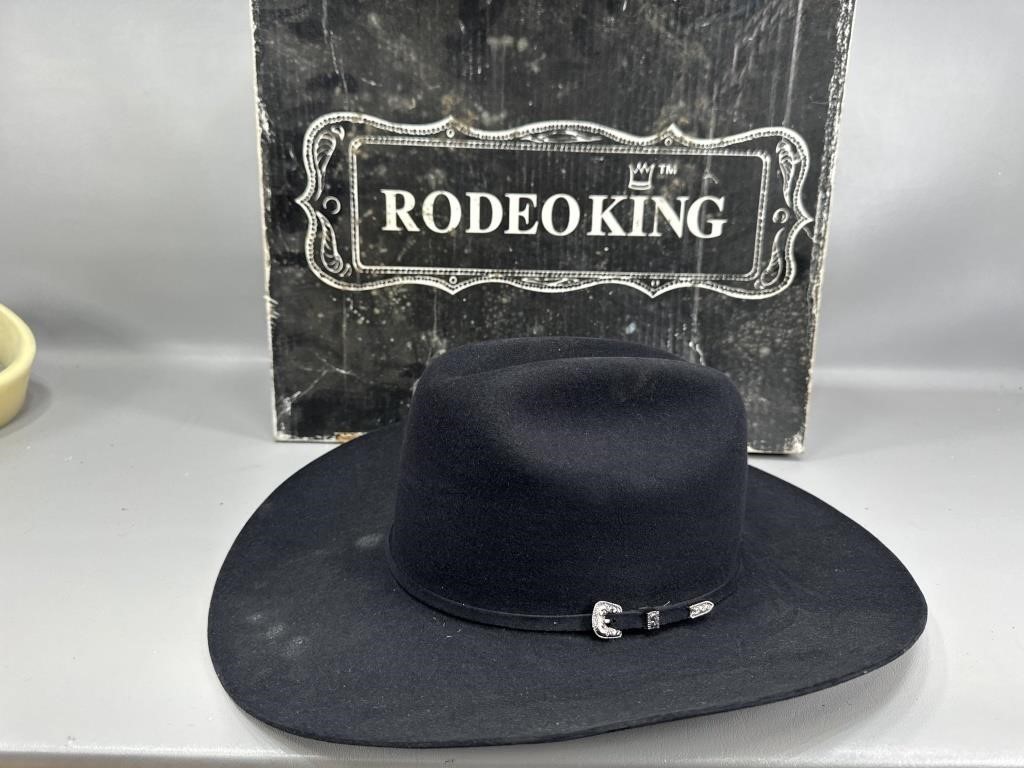 Rodeo King beaver cowboy hat RCC size 7 3/4
