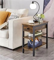 NEW $105 Industrial 3 Tier End Table