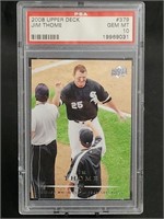 PSA Graded Jim Thome  Baseball Card Gem Mint 10