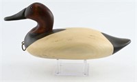 Contemporary Canvasback drake decoy unsigned