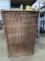 Antique French Hamper Basket