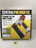 Central Pneumatic 18 Gauge Air Nailer/Stapler