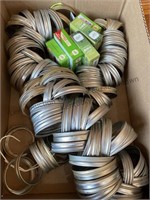 Box of canning rings and lids