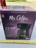 Mr coffee 12cup coffeemaker new in box