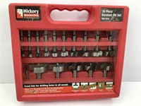 HICKORY WOODWORKING 16 PIECE FORTSNER BIT SET