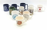 Collectible Mugs Including Dunoon Stoneware