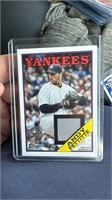 Andy Pettitte 2023 Topps Series 1 1988 Relic Card