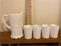 Kemple Milk Glass