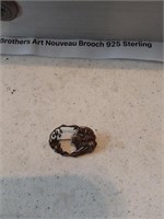 Antique  Unger Brothers Art Nouveau  Brooch