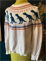 Sz Med ModCloth Dinosaur Sweater