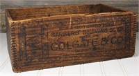 Colgate & Co Dovetail Shaving Soap Wooden Box