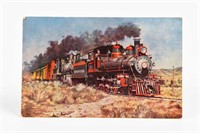 VINTAGE U.S. TRUCKEE TRAIN POSTCARD/ STAMPED