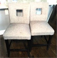 Pair of Counter Height Bar Stools