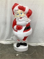 Union Products Santa w/ His List Blow Mold,