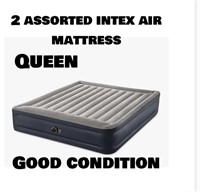 2 ASSORTED AIR MATTRESS QUEEN / INTEX / APPEAR