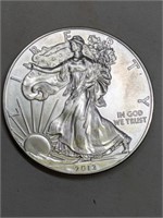 2012 BU American Silver Eagle